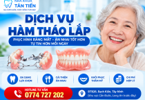 Hàm Tháo Lắp Tại Cần Đước – Phục Hình Răng Mất, Giá