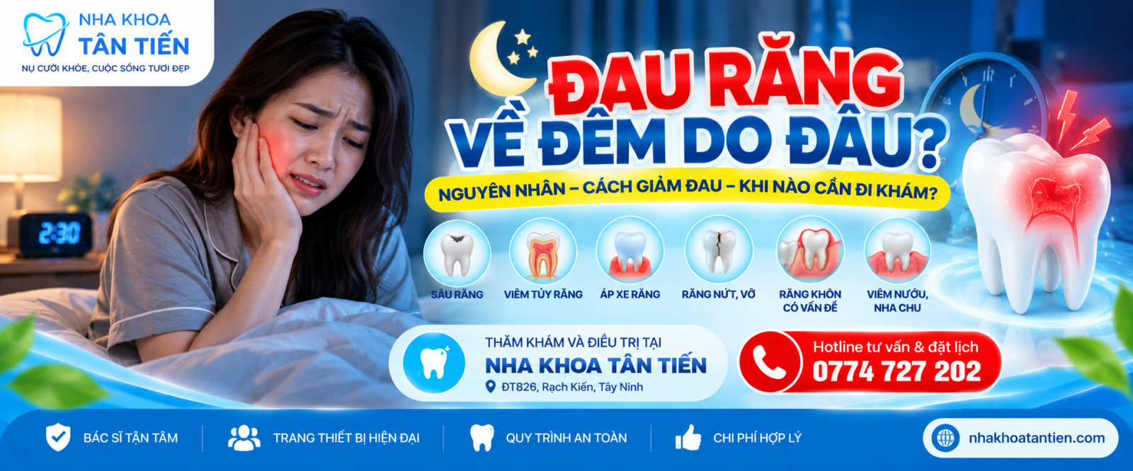 Đau Răng Về Đêm Do Đâu? Cách Giảm Đau Và Khi Nào Cần Khám